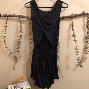 SILENCE + NOISE ROMPER WITH CUT OUT BACK